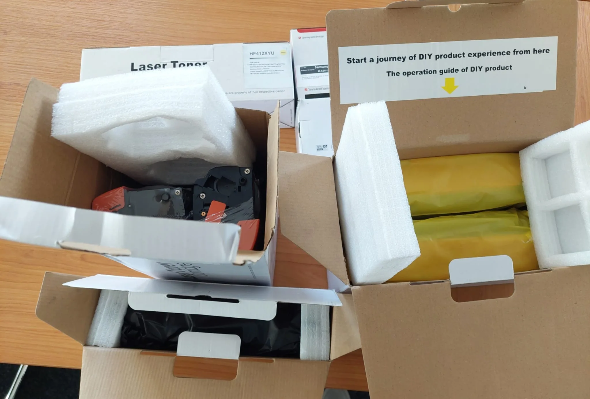 Lot of Laser Toner Cartridges thumbnail