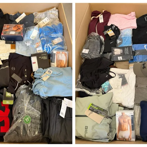 Premium clothing — 50% branded