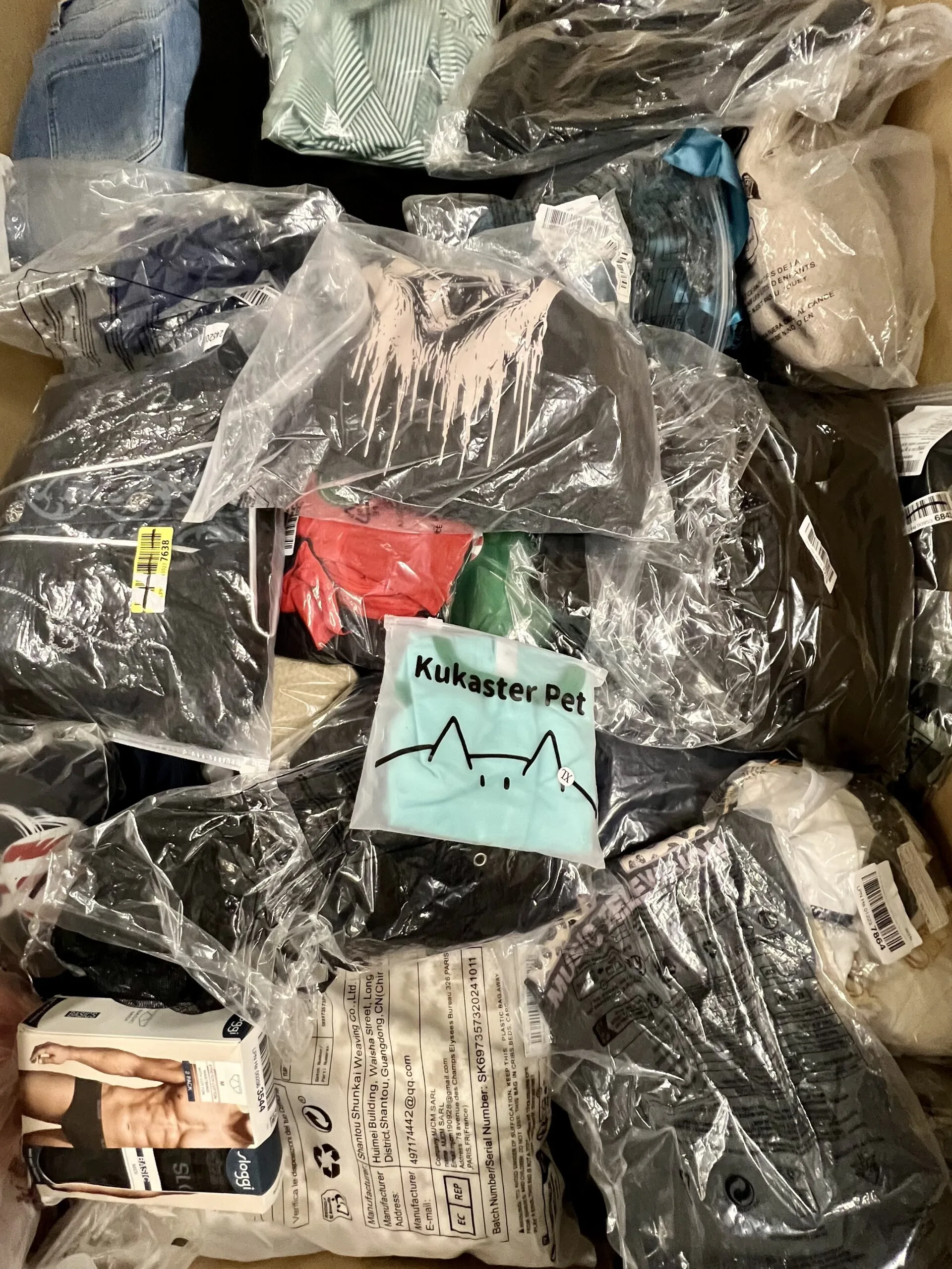 Mix clothing from Amazon and Shein