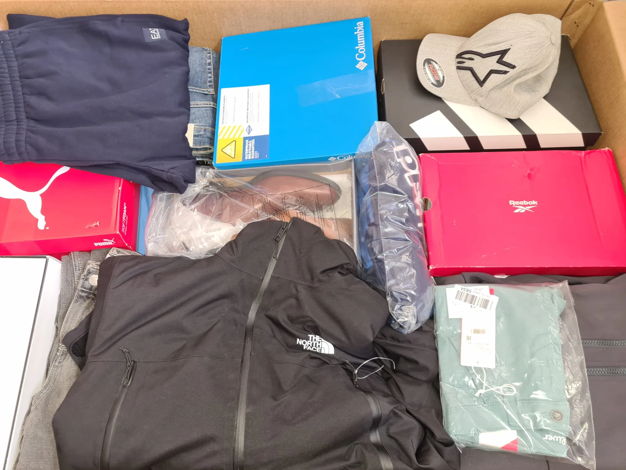 Shoes and Clothing pallets thumbnail